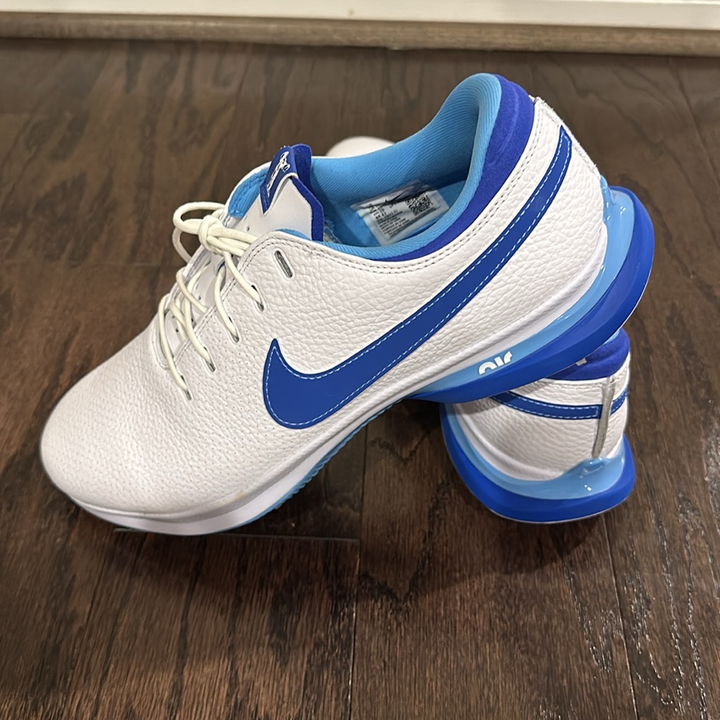 Nike Golf Air Zoom Victory Tour 3 Shoes Blue White Volt Dv6798-144 Mens Sz 11